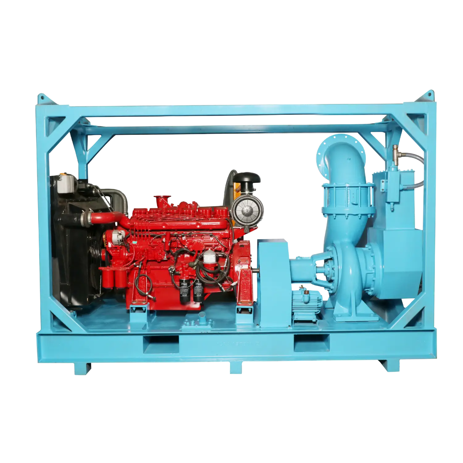 12 inch Dewatering Pump with Water Cooled Engine