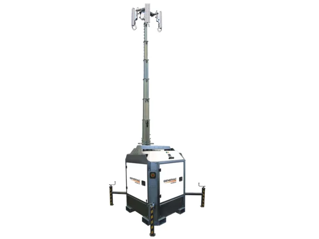 CUBE Mobile Light Tower | 4.2kW | Diesel | 27.5 ft | 320W LED