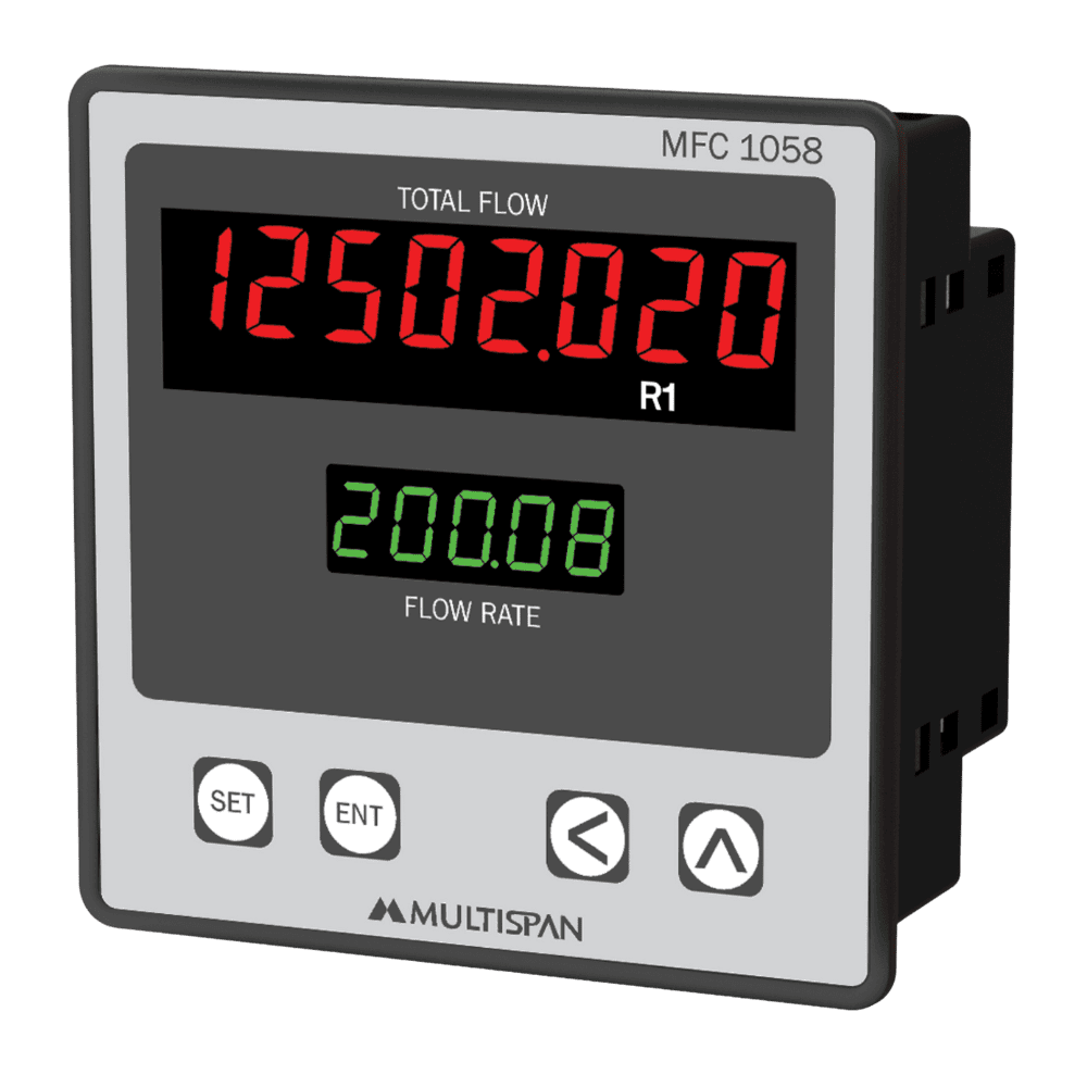 Flow Totalizer Flow Rate and Totalizer